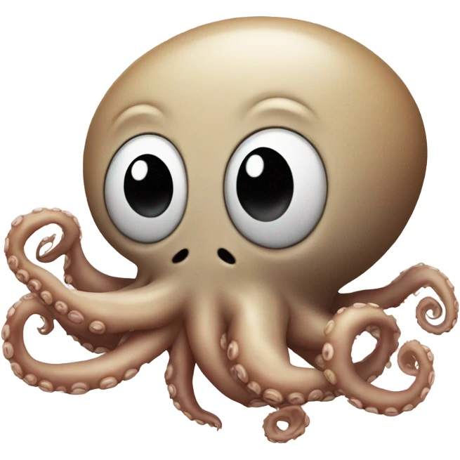 Octopus putting the middle finger up  emoji