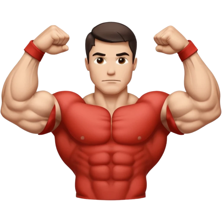 strong and detailed flexed veiny bicep emoji