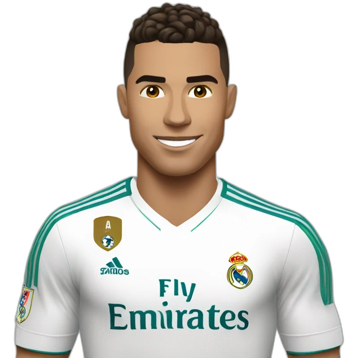 Ronaldo réal Madrid emoji