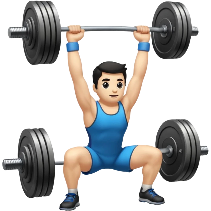 Weightlifting items emoji