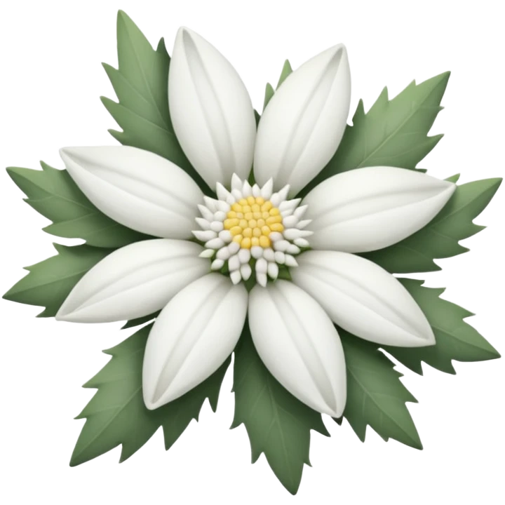 edelweiss realista emoji