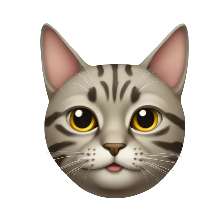 Cat smoking emoji