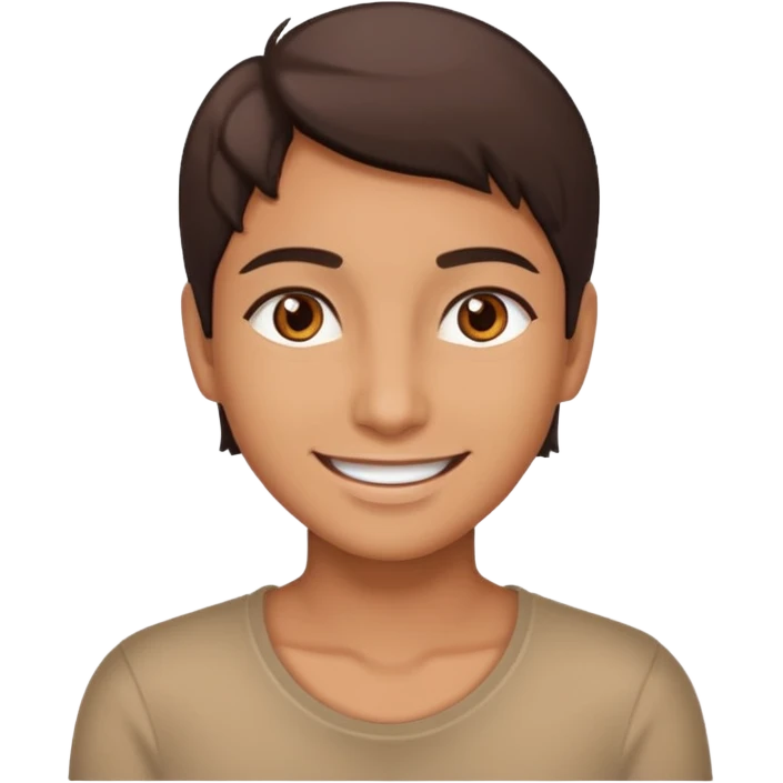 Someone with a rizz emoji