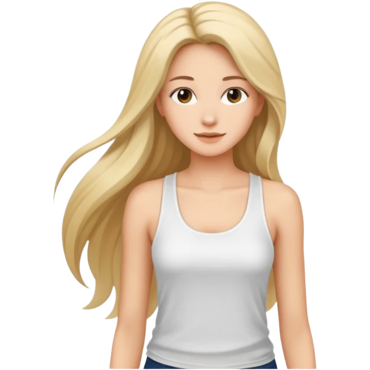 A clean girl aesthetic emoji