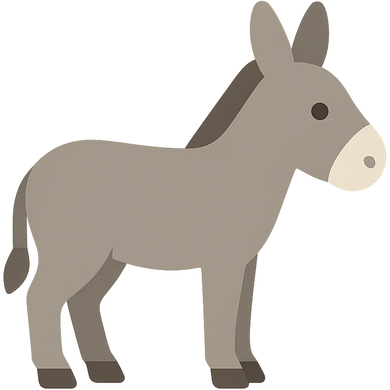 Donkey emoji