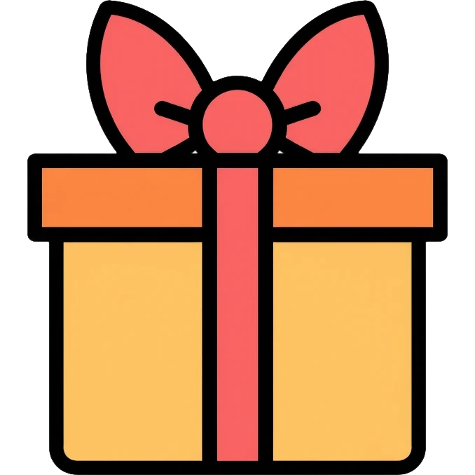 birthday present box emoji