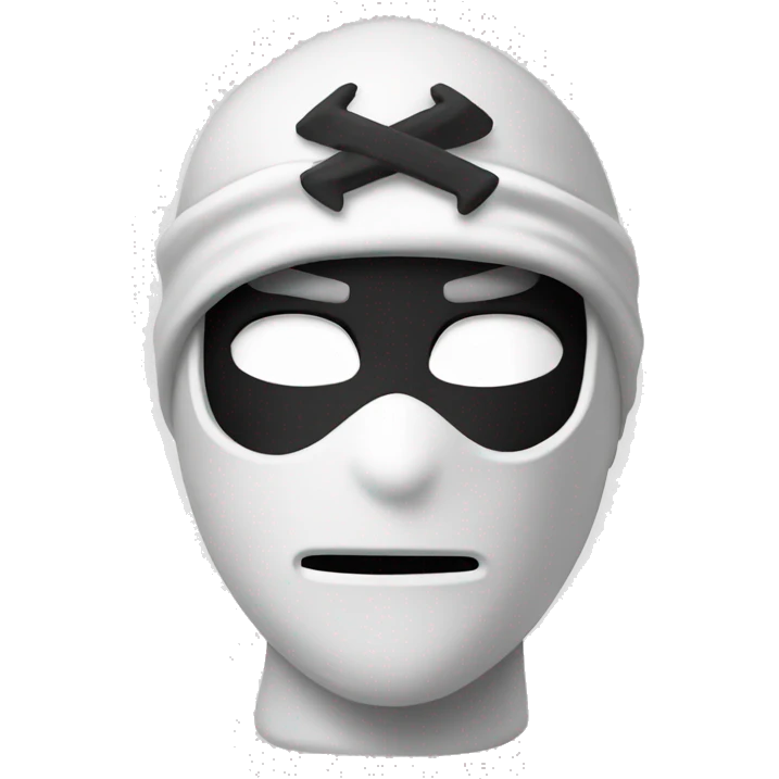 white-ninja emoji