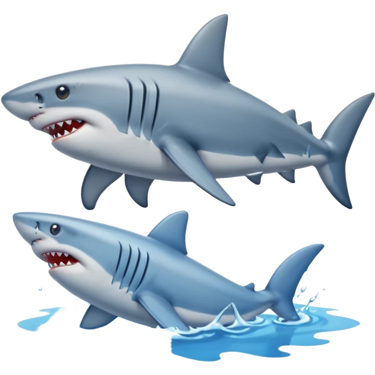 shark with legs in the sea with a blue shoe  emoji