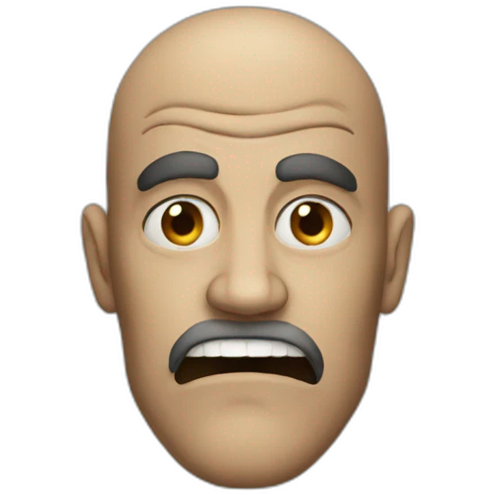 scary man emoji