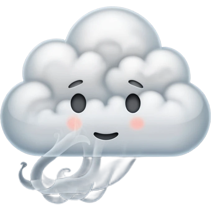 smoke trail emoji