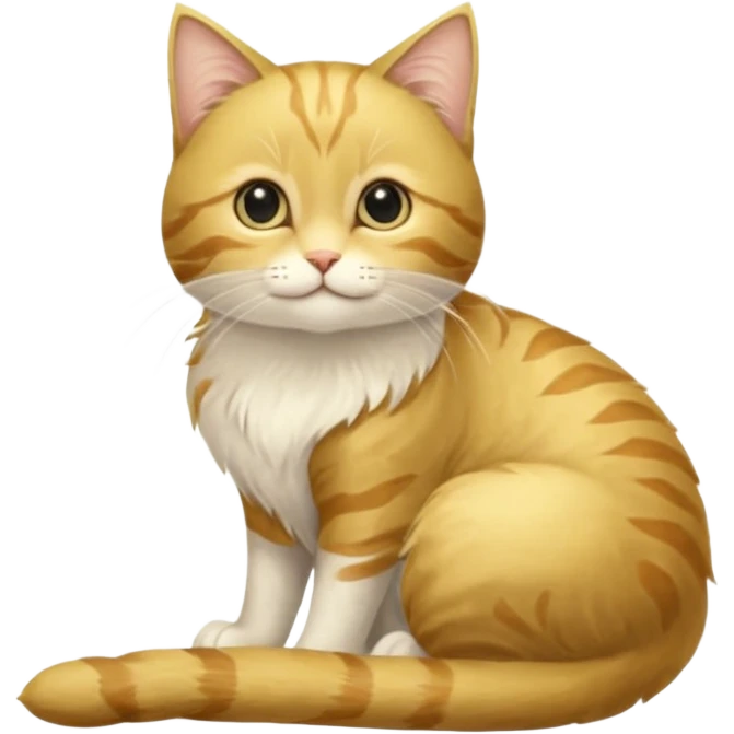 Бенгальская кошка на шкафу emoji