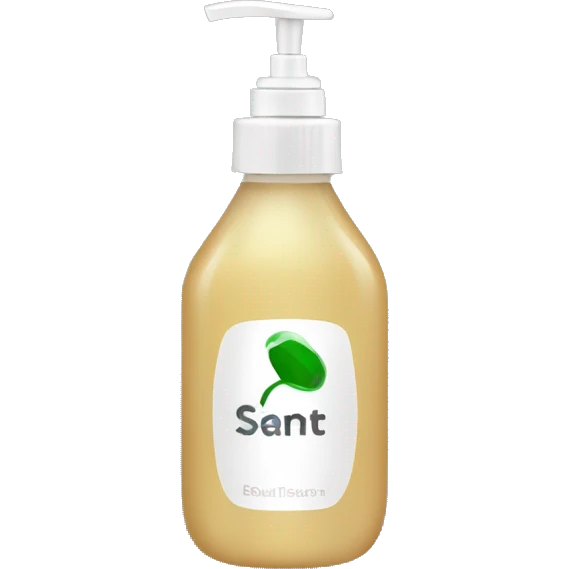 bottle of scalp scrub emoji