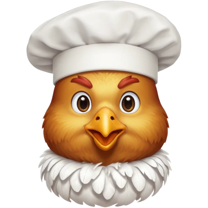 Chicken do the chef kiss emoji