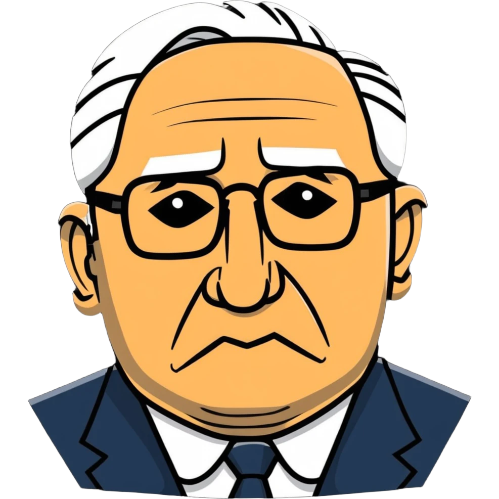portrait of Henry Kissinger emoji