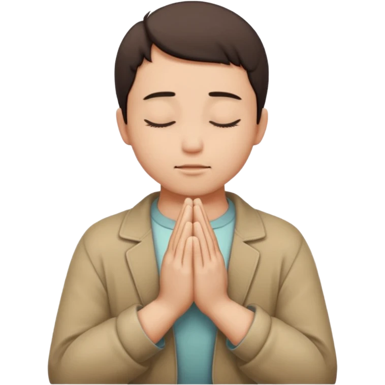 Praying emoji