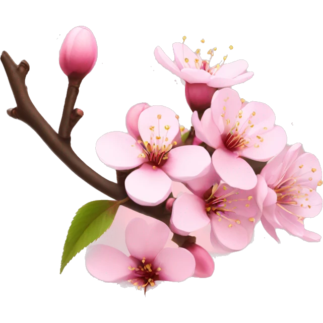 Cherry blossom emoji