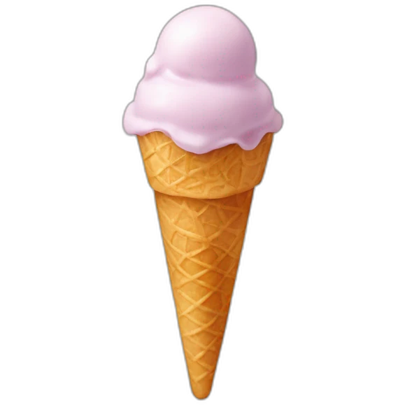 Ice cream cup with the text “Officine del gelato” written on it emoji