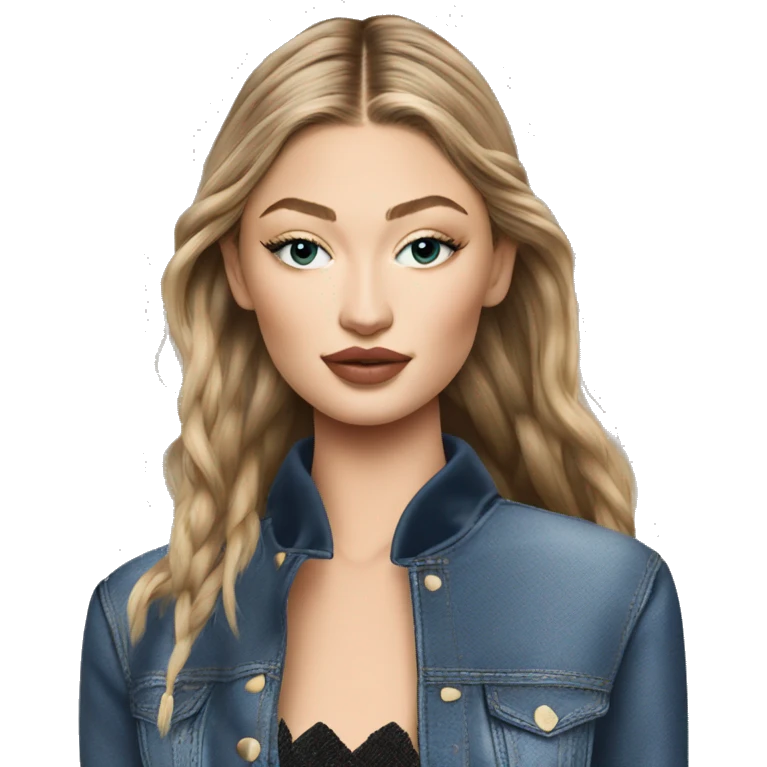Gigi Hadid at Paris Fashion Week emoji