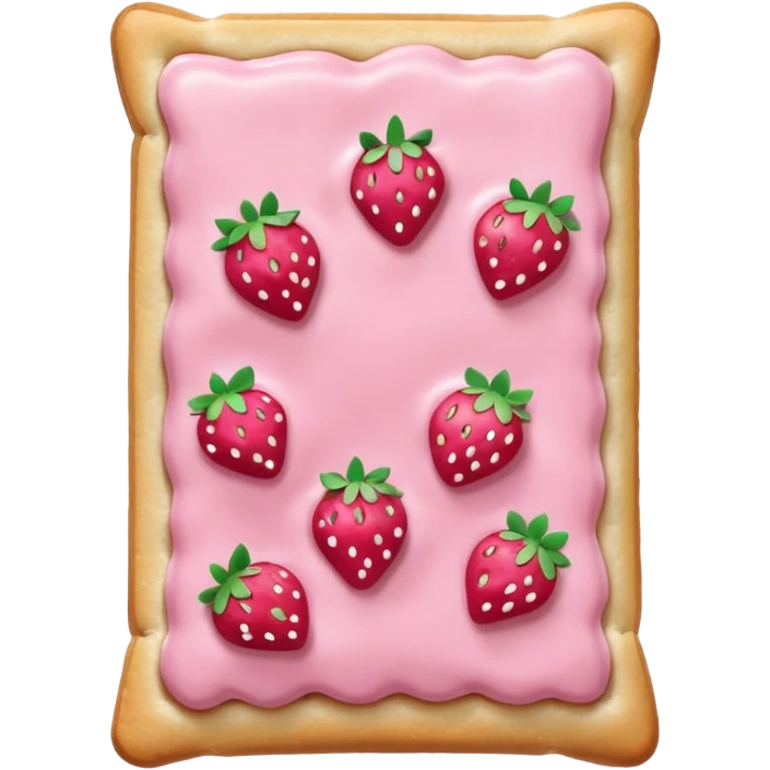 strawberry pop-tart emoji