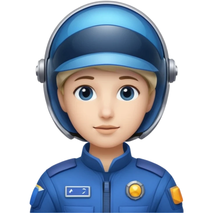 Blue-visor space mechanic emoji