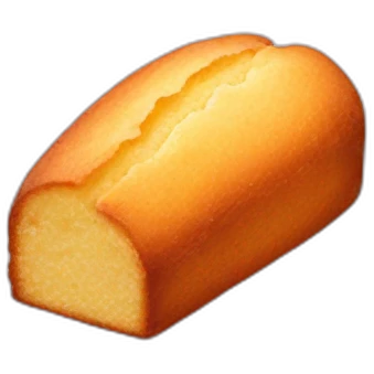 madeleine cake emoji