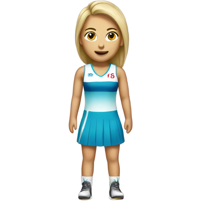 A netball dress  emoji