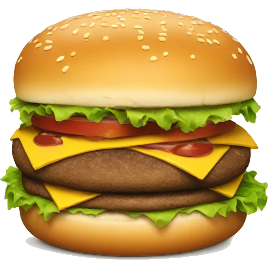 Burger emoji