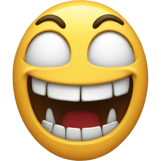 Evil laugh emoji