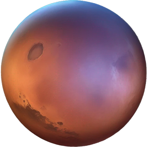 planet Mars emoji