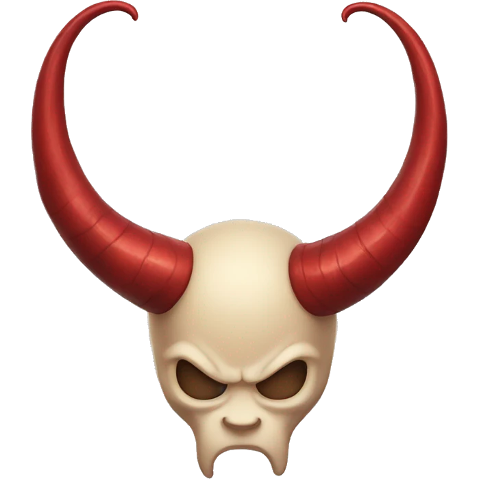 large Devil horns emoji