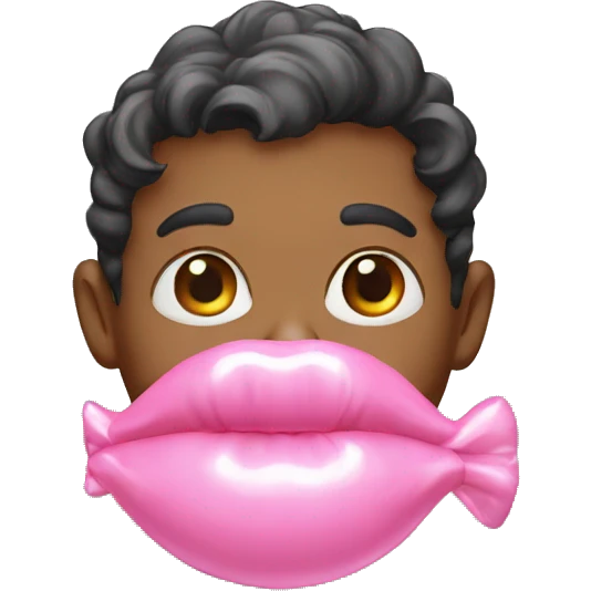 bubble gum emoji