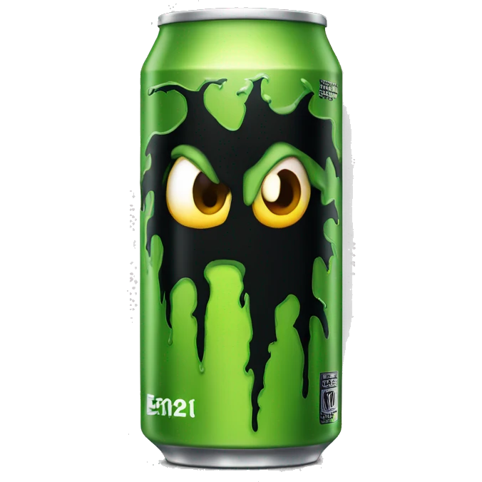 Monster energy drink emoji