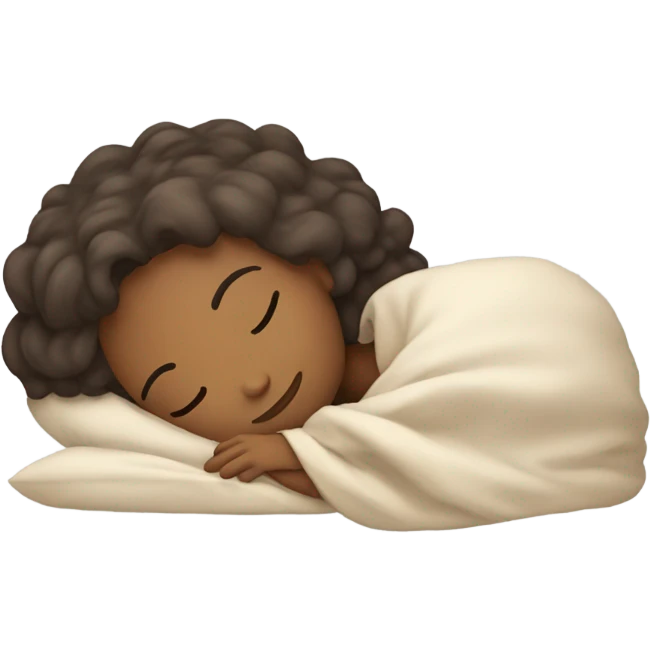 Girl sleeping emoji