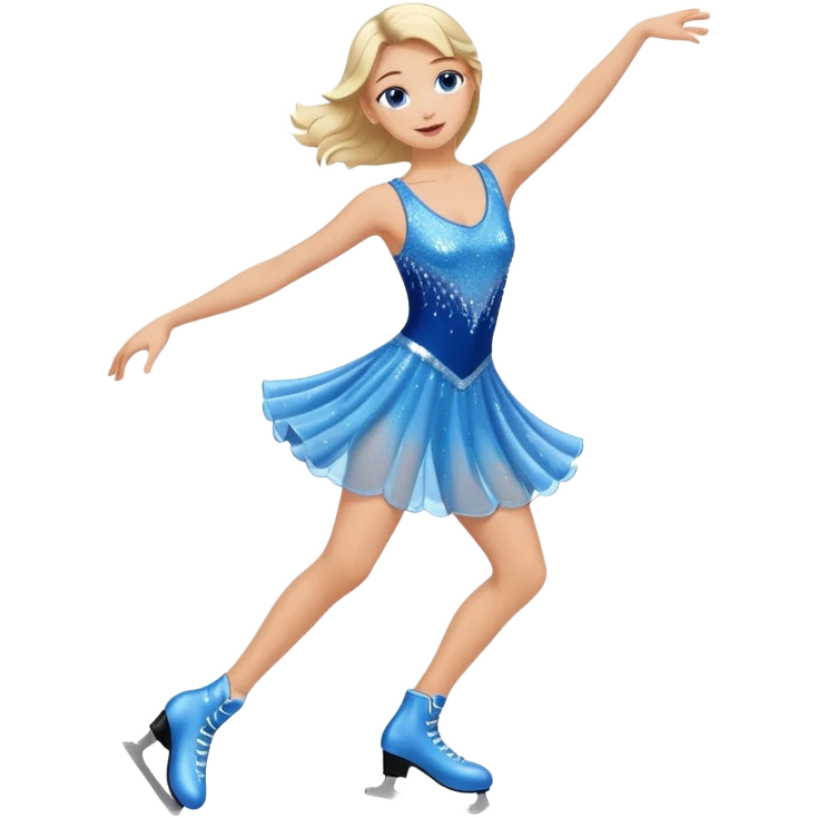 ice skating dress emoji