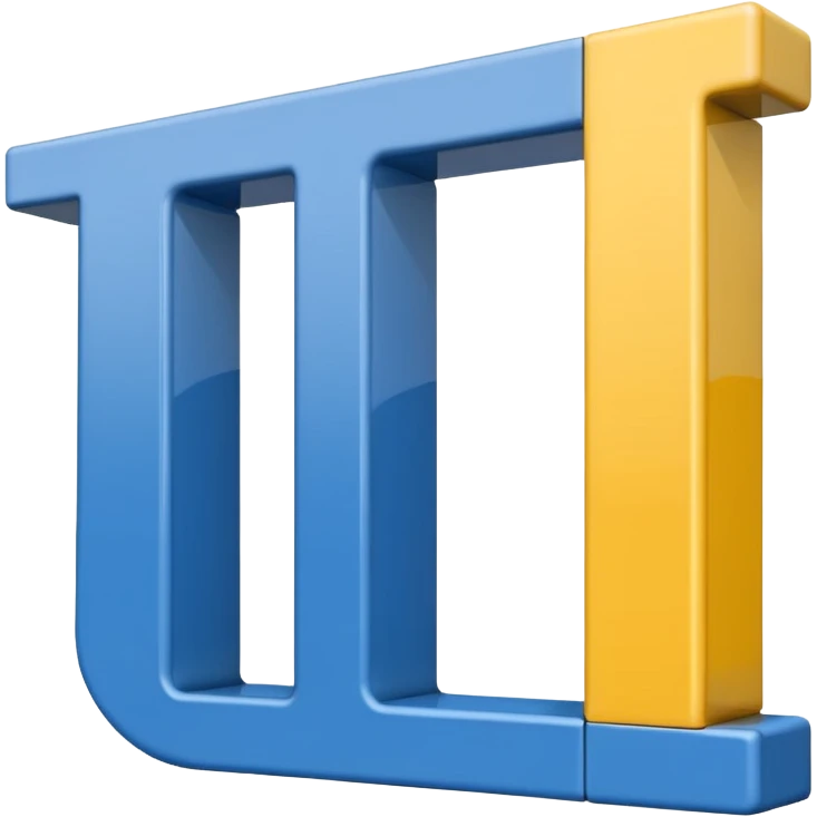 Nur drei Balken zur Seite oben blau in der Mitte weiß und dann unten gelb emoji