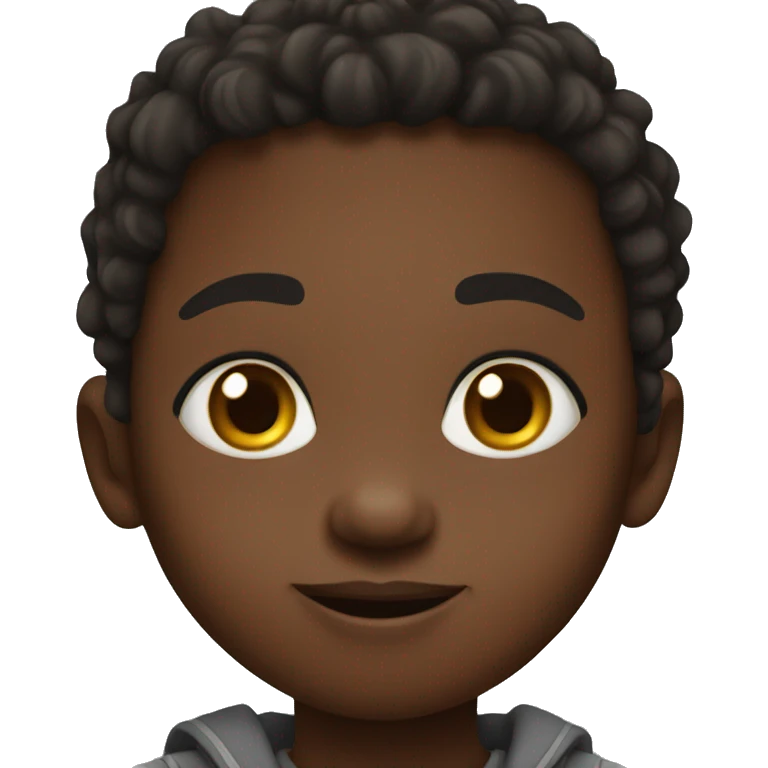 african kid emoji