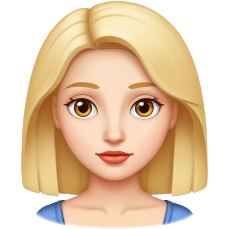 A woman emoji