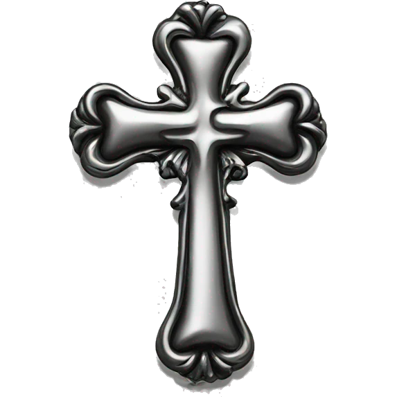chrome hearts cross emoji