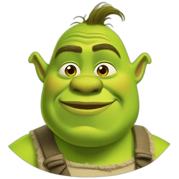 Pregnant Shrek emoji