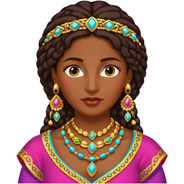 Bandera gitana emoji