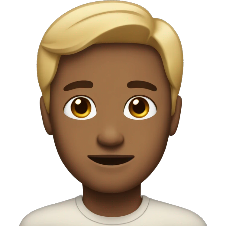 I need one with just the face and the skin tone a little lighter emoji