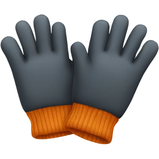Warm gloves  emoji