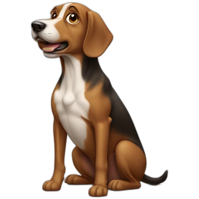 Dog shitting emoji