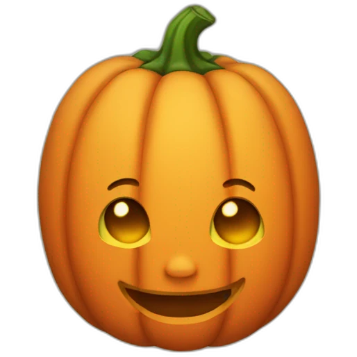 human pumpkin emoji