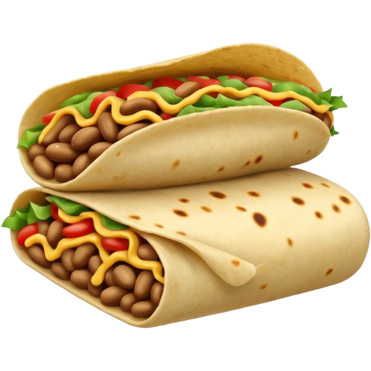 Bean burrito emoji