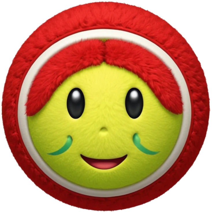 red tennis ball  emoji
