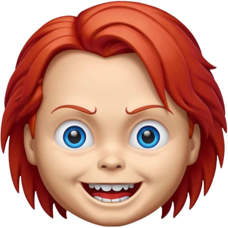 Un emojin de chuky emoji