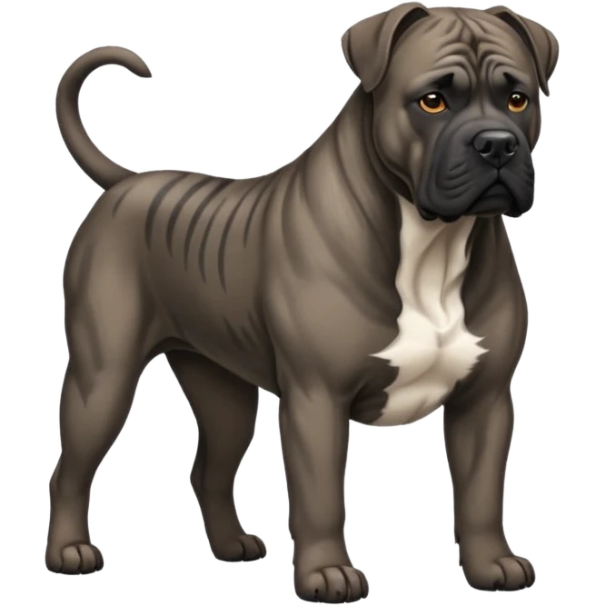 brindle cane corso emoji