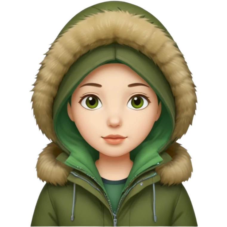 girl in parka emoji