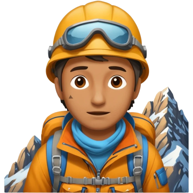 homme qui une montagne coincé dans les fesse emoji